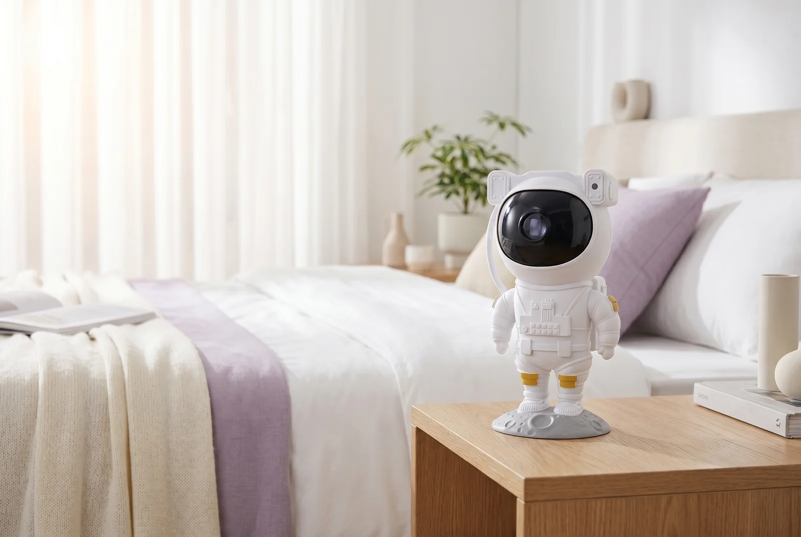 Astronaut Galaxy Projector — Bedroom